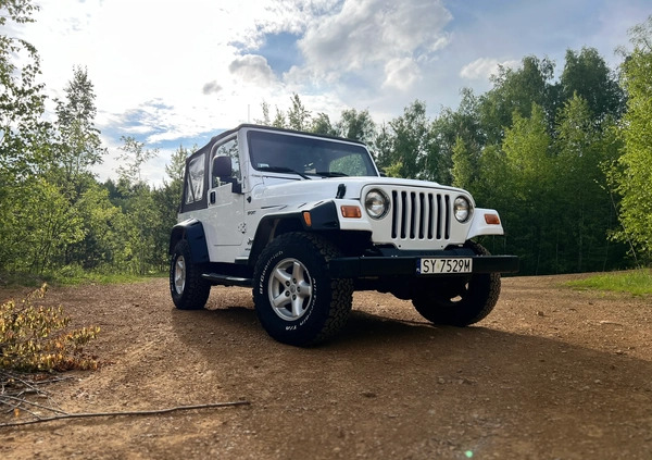 Jeep Wrangler cena 58900 przebieg: 74700, rok produkcji 2005 z Dąbrowa Tarnowska małe 352